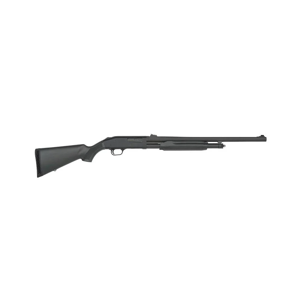 mossberg-500-slugster-20ga-shotgun-primary Mossberg & Sons Inc. Mossberg 500 Slugster Shotgun 20ga 3" Chamber 5rd Capacity 24'' Barrel Black Stock