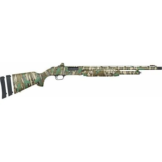 mossberg-500-super-bantam-20-gauge-shotgun-primary Mossberg & Sons Inc. Mossberg 500 Super Bantam Shotgun 20 ga 3" Chamber 5rd Magazine 20" Barrel Mossy Oak Greenleaf with