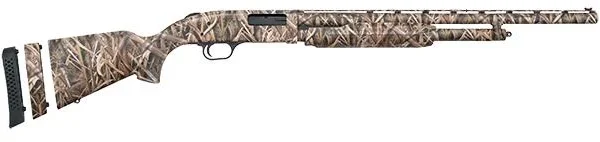 Mossberg 500 Super Bantam Waterfowl Shotgun 20ga 3" Chamber 5rd Capacity 22" Barrel MO Shadowgrass Blades