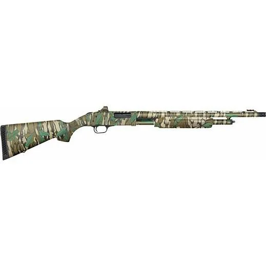 Mossberg & Sons Inc. Mossberg 500 Turkey Shotgun 20 ga 3" Chamber 5rd Magazine 20" Barrel Mossy Oak Greenleaf with Holosun