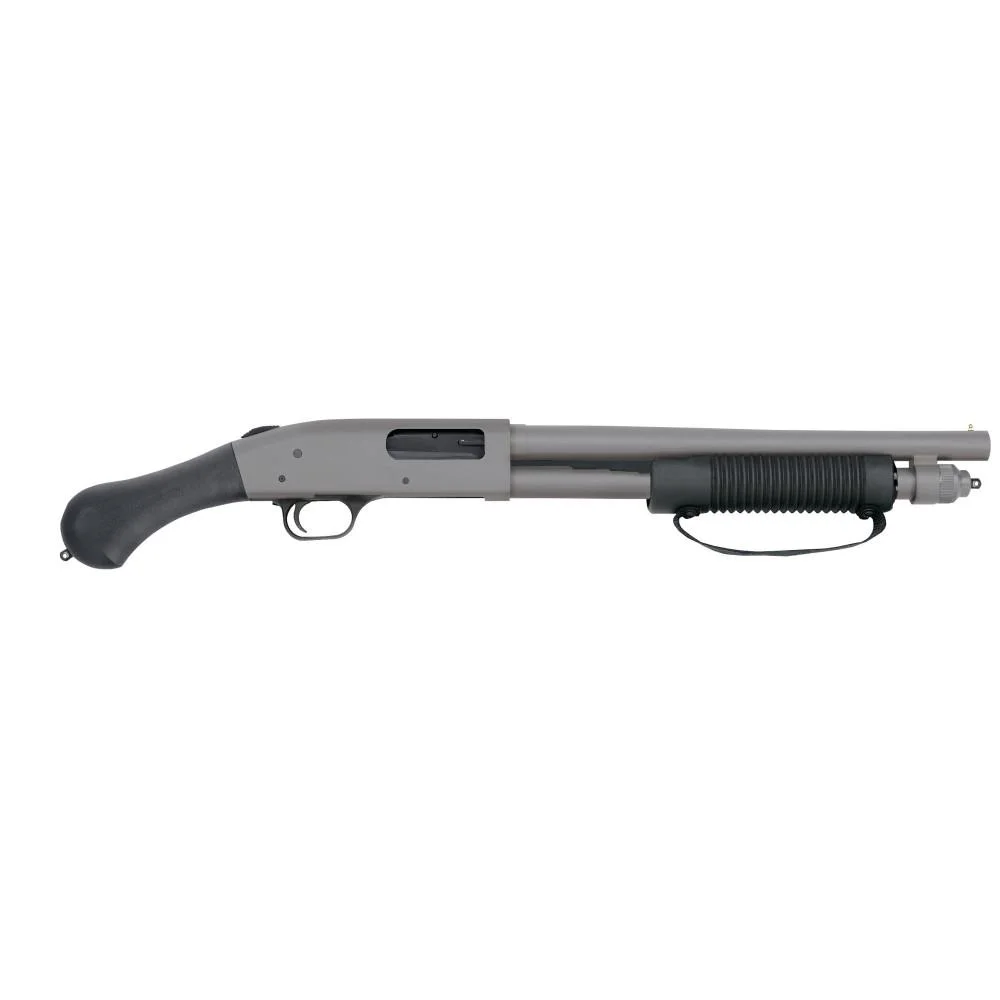 mossberg-590-shockwave-shotgun-12ga-14-barrel-primary Mossberg 590 Shockwave JIC Shotgun 12 ga 3" Chamber 5rd Magazine 14" Barrel Grey with Water Resistant Tube