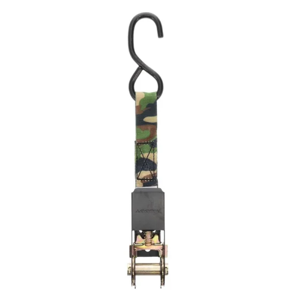 Gsm Muddy Ratchet Straps 1" x 8 ft Camo 4/ct