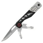 Battenfeld Knives Smith & Wesson Multitool Folding Knife 3" Drop Point Blade Black with Light - alternate view 3
