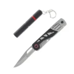 Battenfeld Knives Smith & Wesson Multitool Folding Knife 3" Drop Point Blade Black with Light - alternate view 4
