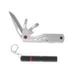 Battenfeld Knives Smith & Wesson Multitool Folding Knife 3" Drop Point Blade Black with Light - alternate view 7