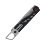 Battenfeld Knives Smith & Wesson Multitool Folding Knife 3" Drop Point Blade Black with Light - alternate view 8