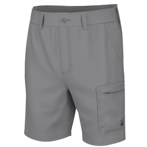 Marolina DBA HUK Huk Next Level 7" Shorts Overcast Grey 2XL