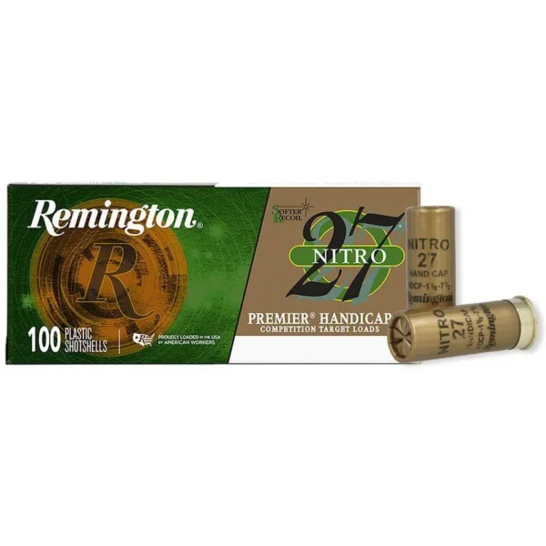 Remington Arms Co. Inc. Remington Nitro 27 Target Shotshells 12 ga 2-3/4 in 1-1/8 oz #8 1235 fps 100/ct