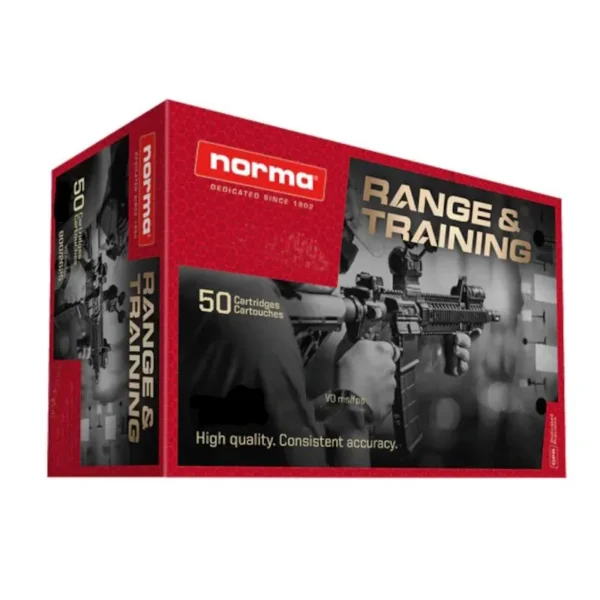 Norma Ammunition Norma Range & Training Rifle Ammunition .300 Blackout 147gr FMJ 20/ct