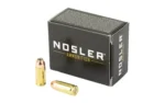 Nosler Bullets Inc. Nosler ASP Suppressor Ready Handgun Ammunition 9mm Luger 147gr JHP 950 fps 20/ct - alternate view 4