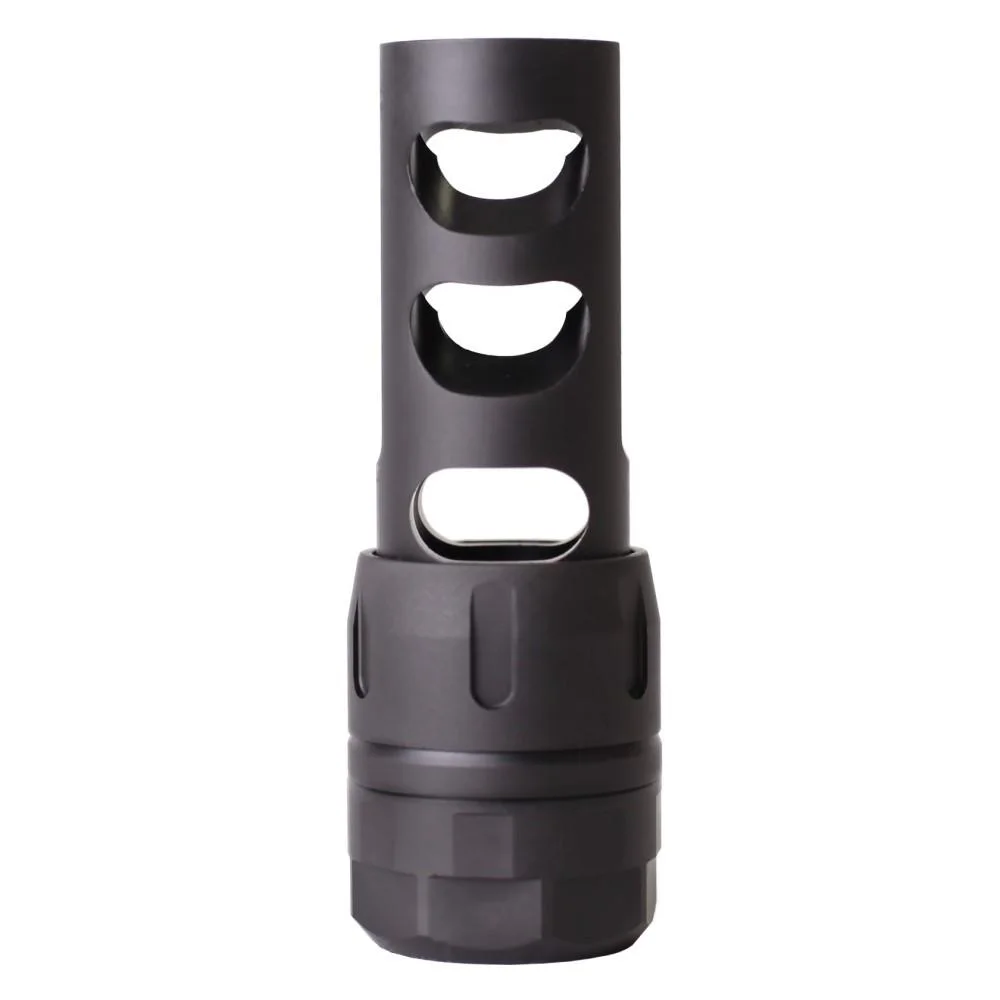 nosler-muzzle-brake-5-8-24-338-cal-primary Nosler Bullets Inc. Nosler Muzzle Brake 5/8-24 .338 Cal