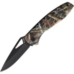 Battenfeld Knives Old Timer Camo Folder Knife 2-9/10" Clip Point Blade Camo