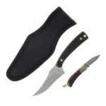 Battenfeld Knives Old Timer Sharpfinger Knife Combo 3-1/4" Clip Point Blade 1-3/5" Drop Point Blade - alternate view 2