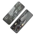Battenfeld Knives Old Timer Sharpfinger Knife Combo 3-1/4" Clip Point Blade 1-3/5" Drop Point Blade - alternate view 8