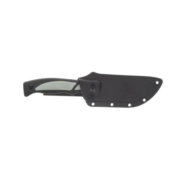 Battenfeld Knives Old Timer Trail Boss Gut Hook Fixed Knife 3 7/10" Blade Black