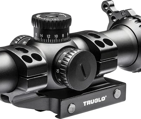 Truglo OMNIA4 Tactical Scope - 1-6x24mm 30mm Illum All Purpose Tactical Reticle (A.P.T.R.) Black Matte