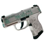 Sig Sauer "Guns & Roses Rose Gold" P365 Optic Ready Handgun 9mm Luger 10rd Magazines(2) 3.1" Barrel X-RAY 3 Sights