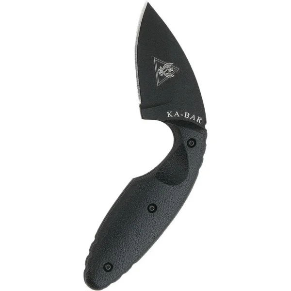 KA-BAR Knives KBAR TDI LE KNIFE 2" BLK PLN W/STH