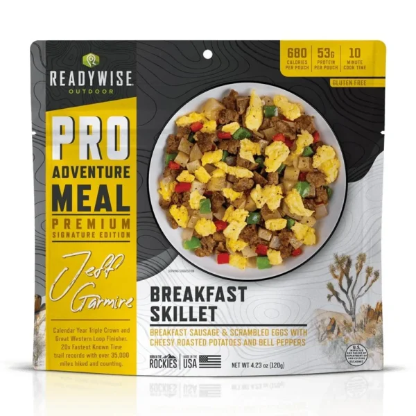 ReadyWise Company ReadyWise Outdoor Pro Meal Breakfast Skillet Single Pouch
