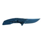Kershaw Knives Kershaw Outright Folding Knife 3" Trailing Point Blade Blue Black