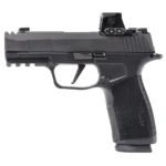 Sig Sauer P365X Macro Comp Handgun 9mm Luger 17rd magazines (2) 3.1" Barrel Black with Romeo-X Red Dot