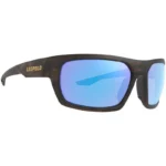 Leupold & Stevens Inc. Leupold Packout Shooting Glasses Matte Tortoise with Blue Mirror