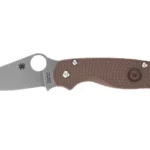 SPYDERCO PARA MLTRY 2 LW 3.47" BRWN