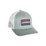 Leupold & Stevens Inc. Leupold Patriot Trucker Hat Heather Grey/White