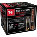 Winchester Ammunition WIN DEFENDER 410 2.5"/45C PK 20