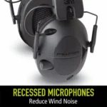 3M PELTOR Peltor Sport Tactical 100 Electronic Ear Muffs 22dB Black - alternate view 4