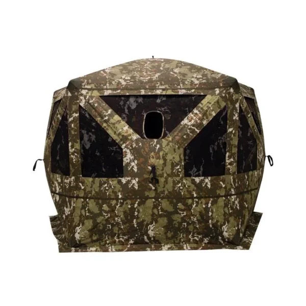 Ardisam (River's Edge/ Barronett Blinds) Barronett Blinds Pentagon Heavy-Duty Ground Blind Crater Harvest Camo