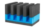 GPS 4 PISTOL CRADLE HOLDER BLK/BLUE - alternate view 2