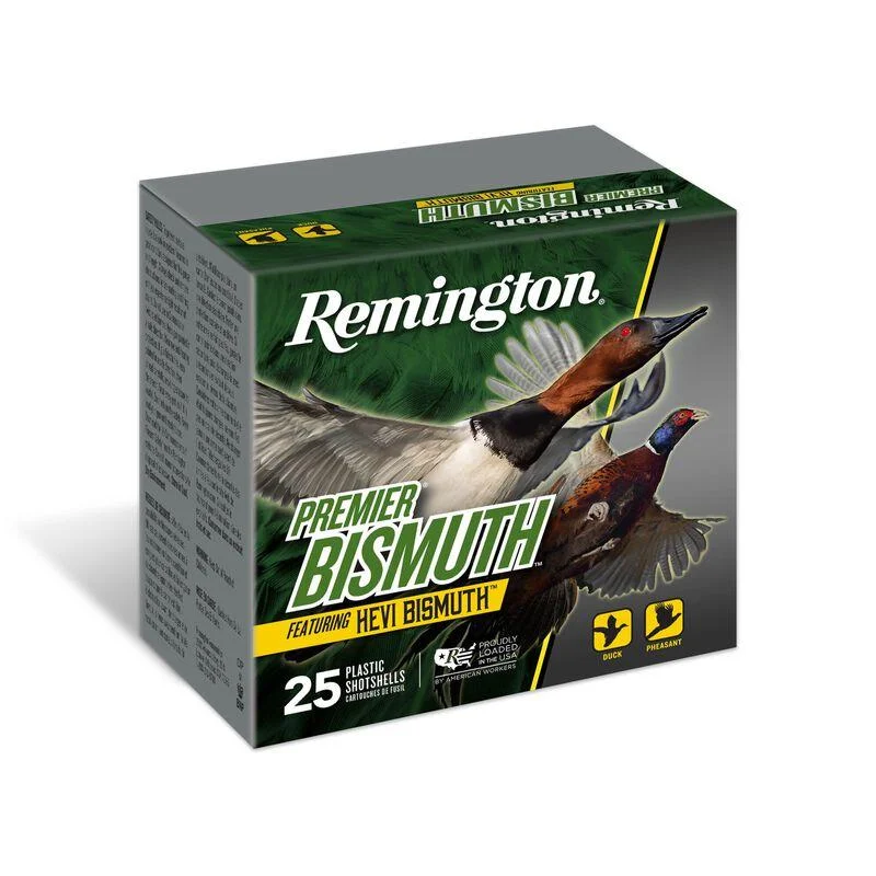 premier-bismuth-shotshells-410-ga-primary Remington Arms Co. Inc. Remington Premier Bismuth Shotshells 410 ga 3 in 9/16 oz 1200 fps #4 25/ct