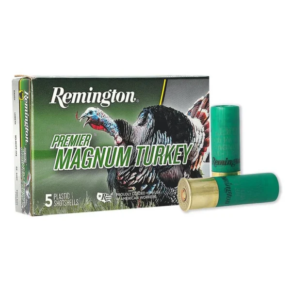 Remington Arms Co. Inc. Remington Premier Magnum Turkey Loads 12 ga 3 in 2 oz #4 1175 fps 5/ct