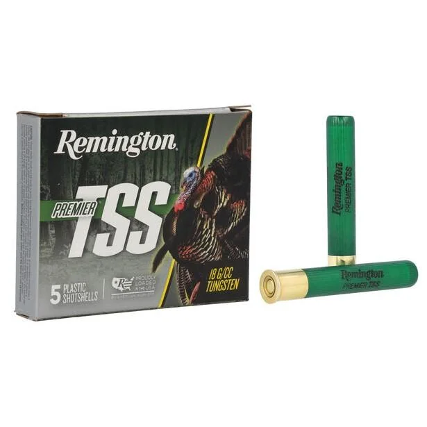 premier-tss-turkey-shotshells-410-ga-primary Remington Arms Co. Inc. Remington Premier TSS Turkey Shotshells .410 ga 3 in 13/16 oz 1100 fps #9 5/ct