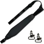GROVTEC PADDED SLING W/SWVL BLK