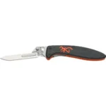 Browning Clothing Browning Primal Scalpel 2 3/4" Blade Black and Orange - alternate view 3