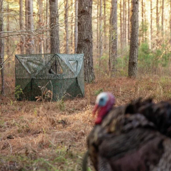 Primos Hunting Primos Double Bull Stakeout Blind - Mossy Oak Greenleaf