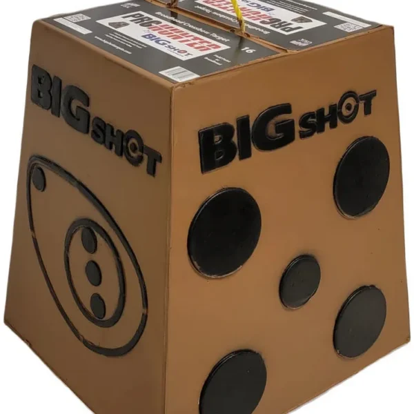 Big Shot Archery BIGshot Pro Hunter 18 Broadhead Target - Titan 18" W x 18" H x 13.5" D