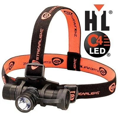 Streamlight ProTac HL USB Headlamp - with USB Cord Elastic and Rubber Straps 1000 Lumens