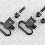 Michaels Of Oregon Uncle Mike's QD Machine Screw Type Rifle Swivel - 1-1/4" Black