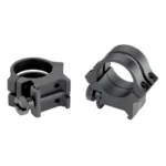 WEAVER QUAD LOCK RNGS 1" HI MBLK