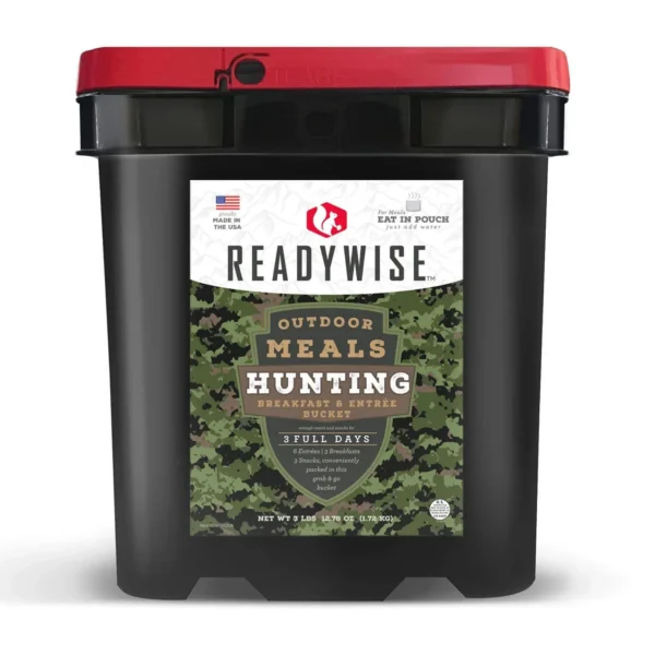 ReadyWise Company Readywise Outdoor Meals Hunting Bucket 37.5 Servings -3 lbs 12.78 oz
