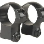 Redfield Ruger 77 & Ruger Mark II LA/SA Rifle Steel Scope Rings 1" Medium Black