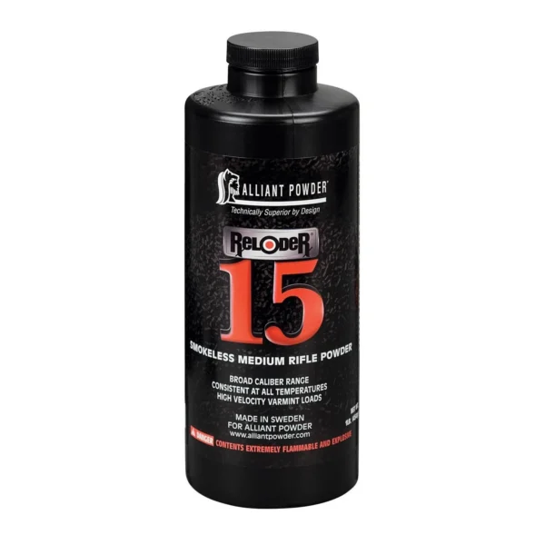 Alliant Powder Alliant Reloder 15 Rifle Powder - 1lbs