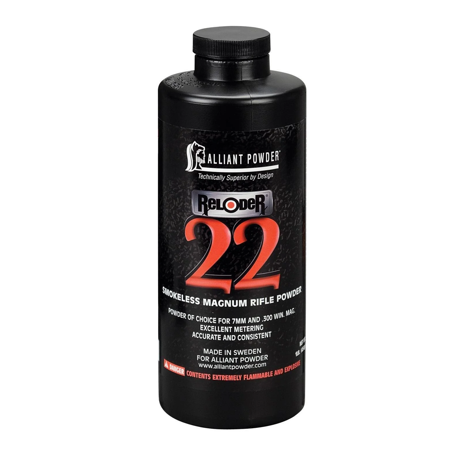 reloader-22-rifle-powder-primary Alliant Powder Alliant Reloder 22 Rifle Powder 1 lbs