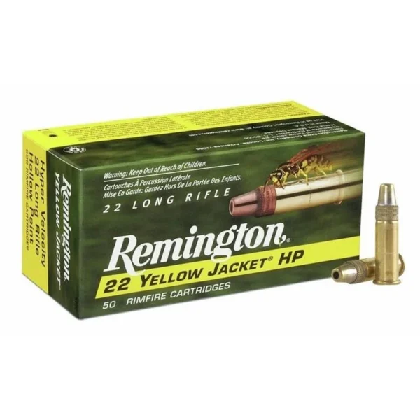Remington Arms Co. Inc. Remington .22 Yellow Jacket Rimfire Ammunition .22 LR 33 gr TCHP 1500 fps 50/ct
