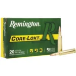 Remington Arms Co. Inc. Remington Core-Lokt Rifle Ammunition 6mm Rem 100 gr PSP 3100 fps 20/ct