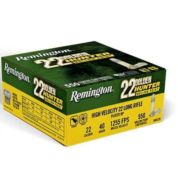 Remington REM GLD HNTR 22LR 40GR PHP 550/6600