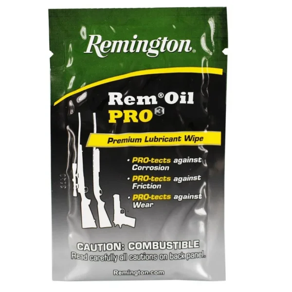 Remington Arms Co. Inc. Remington Pro3 Premium Lubricant & Protectant-Individual Wipes 1/ct